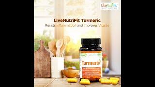 LiveNutriFit Turmeric Plus | Natural Inflammation Support by Dr. Anjali Hooda