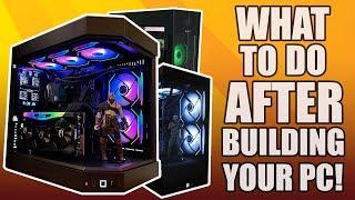 The PROPER Steps AFTER You Build Your Gaming PC! See Pinned Comment.