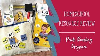 Effective Homeschool Curriculum for Struggling Readers: Pride Reading Program