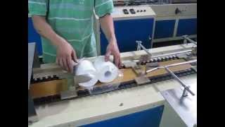 Semi automatic toilet paper packing machine,roll tissue paper 2 rolls per bag packing machine