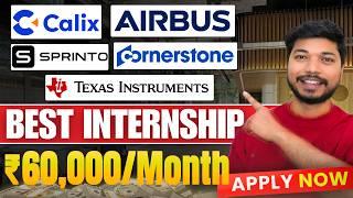 Best Paid Internship 2025 with Job Offer | Apply Now