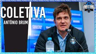 [AO VIVO] COLETIVA ANTÔNIO BRUM - VICE-PRESIDENTE DO GRÊMIO