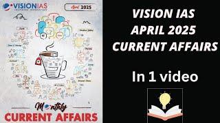 Vision IAS monthly current affairs | April 2025 | Upsc cse 2025