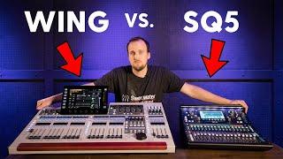 Behringer WING vs. Allen & Heath SQ5 for Worship Ministry