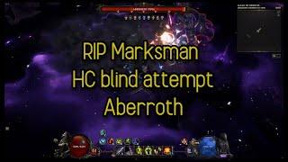 Hardcore marksman blind Aberroth didn't go well + SC Kill. (French commentary)