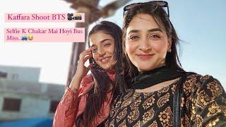 Selfie K Chakar Mai Bus Miss Hogyi  | Kaffara Drama BTS  | Ravisha Khan Vlog