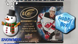 ANOTHER CRACK IN THE ICE! 2023-24 UPPER DECK ICE HOCKEY HOBBY BOX with GOLD ROOKIE AUTO PATCH!