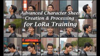 Advanced Character Sheet Creation & Processing for LoRa Training