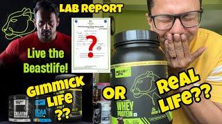 Gaurav Taneja Flying BEAST LIFE Whey Protein LAB REPORT & Honest Review @FlyingBeast320