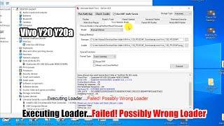 Vivo Y20, Y20A, Y20i Executing Loader  Failed! Possibly Wrong Loader Problem