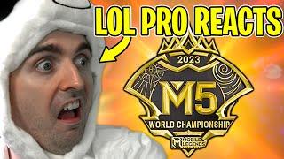 Pro League Player Reacts to Mobile Legends M5 FINALS