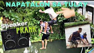 Napatalon sa tulay kahit mataas / Anlupet ng prank pet PUBLIC PRANK