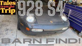 1989 Porsche 928 S4 “Barn” Find!  It’s an exact match to our 89 944 Turbo!  Can I complete the PAIR?