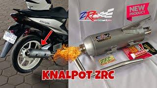 NEW PRODUK KNALPOT ZRC BEAT ADEM NGEBAS !!