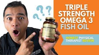 Triple Strength Omega 3 Fish Oil By Solgar As A Joint Supplement   Honest Physical Therapist Review