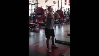 Anthony DeMatteo - teaching the front squat