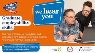 We hear you - Careers and Enterprise service
