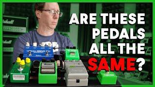 Are these pedals all the same? The TubeScreamer Test