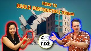 BUILDING DESTRUCTIBLE TERRAIN – it can be destroyed more than once - TABLEDROPZONE – How to – EP004