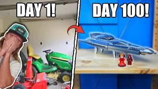 I Turned An Old Garage Into The BEST LEGO Room I've Ever Had! | LEGO Room tour!