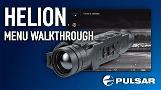 Pulsar Helion 2 Thermal Monocular Menu Walkthrough