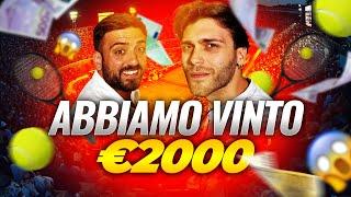 2000€ VINTI IN UNA PARTITA DI TENNIS  *SBANCHIAMO*