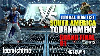 South America Tekken 8 Tournament  Litoral Iron Fist GrandFInalSteve (KAWIN) vs Lee (LeeMishima)