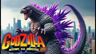 GODZILLA Destroy All Monsters Melee: Survival mode, 2024!!