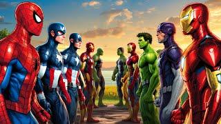 MARVEL SPIDEY & HULK VS VENOM, SPIDER-MAN VS CAPTAIN AMERICA, IRON MAN VS  BLACK PANTHER FULL MOVIE