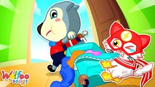 When Friend is Away - Super Pet and Baby Songs | Kids Songs & Nursery Rhymes @WolfooFamilySongs