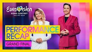 Grand Final Recap | Eurovision 2024 | #UnitedByMusic 