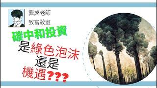 【投資話題】解讀未來新趨勢  碳中和概念能否成下個「倍升股搖籃」?!｜新能源股票｜綠色能源｜投資理財｜內地電力股｜再生能源｜光伏玻璃｜龔成 #碳中和 #倍升股 #投資話題