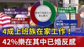 4成上班族在家工作！42%樂在其中已婚反感