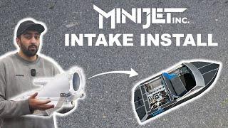 Installing The Intake in our Mini Jet Boat Build! | Minijet CUB Build Vlog - EP4