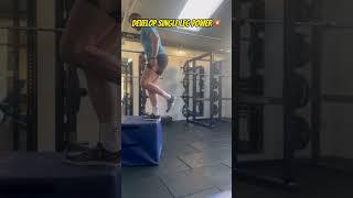 BUILD single leg POWER with this exercise #running #physio #shorts