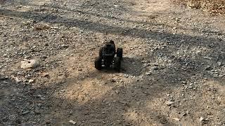 Test scale car with remote joystick 1