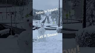 Today in Tehaleh - Let it Snow - Let it Snow! Come Visit | It’s Beautiful Here No Matter the Season!