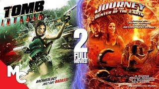 Tomb Invader + Journey To The Center Of The Earth | 2 Full Movies | Action Adventure Double Feature