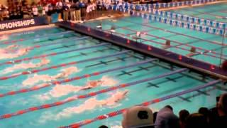 2012 Women's NCAA's Finals 50 Free heat 1