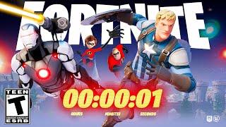 *NEW* FORTNITE SEASON 4 MARVEL UPDATE COUNTDOWN LIVE! (Chapter 5 NOW)