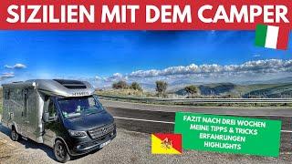 SIZILIEN mit dem CAMPER - TIPPS - TRICKS - ERFAHRUNGEN - HIGHLIGHTS