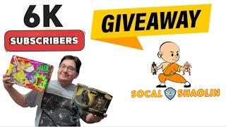 SoCal Shaolin 6K Subscribers Contest! Enter to Win