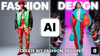 How to Create your AI Fashion Design - The New Black - AI Clothing Fashion Design Generator