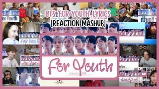 [BTS] BTS 'For youth' Lyrics | Reaction mashup