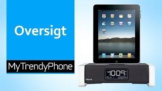 SDI iHome iA100 App-Enabled Clock Radio til iPhone, iPod, iPad