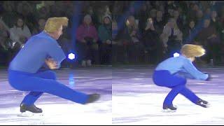 Lit the ice! Evgeni Plushenko performed with his son in St. Petersburg. 6.11.22