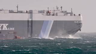 A southerly change blows in. Part 1.           Seen off Point Lonsdale, Victoria, Australia.