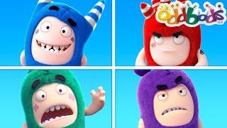 Oddbods Learning Emotions | Exploring Emotions and Feelings | Moonbug Kids