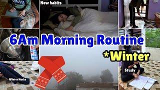 6Am Winter Morning Routine #winter #morningroutine