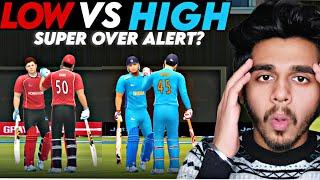 LOW Rated  HIGH Rated Teams - Real Cricket 24 (Super Over)